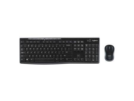 Klawiatura Bezprzewodowa i Myszka Logitech MK270 Azerty Francuski