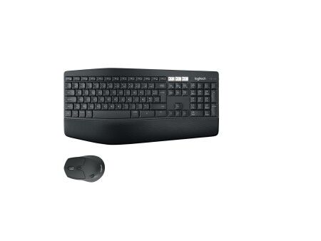 Klawiatura Bezprzewodowa Logitech MK850 Czarny Qwerty Hiszpańska Azerty Francuski