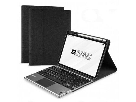 Torba na Tablet i Klawiaturę Subblim iPad Pro 2020 11 Qwerty Hiszpańska Czarny Wielokolorowy iPad Pro 11″