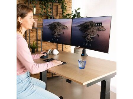 Uchwyt Stołowy do Monitora R-Go RGOVLZE4TWSI 32"