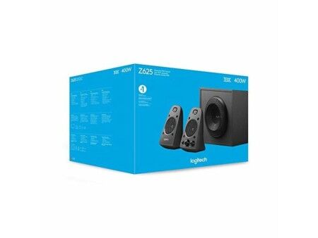 Głośniki do Gier Logitech 980-001256 2.1 Czarny 200W