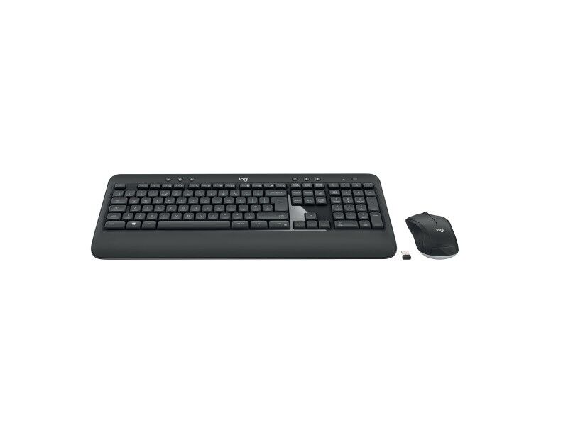 Klawiatura Bezprzewodowa i Myszka Logitech MK540 Qwerty UK Biały Czarny Czarny/Biały