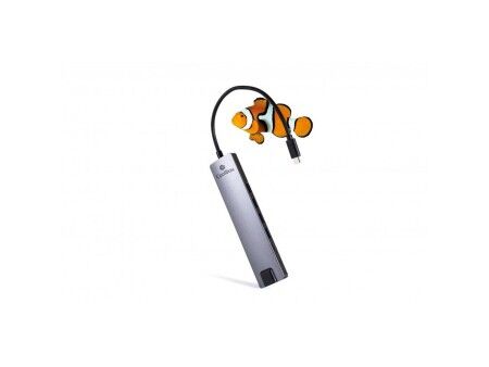 HUB USB CoolBox COO-DOCK-01 Szary