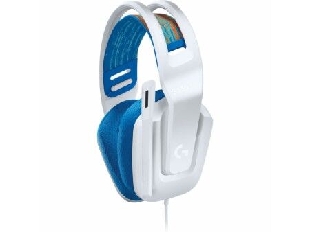 Słuchawki z Mikrofonem Logitech 981-001018 Biały