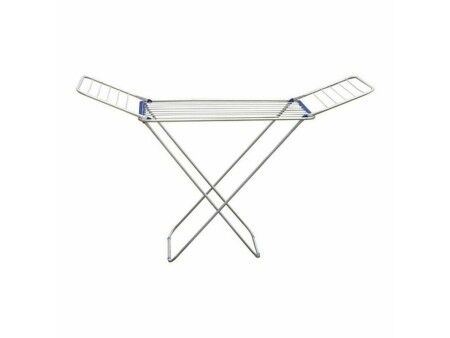 Suszarka składana Confortime Aluminium Srebrzysty Niebieski 175 x 55 x 110 cm (6 Sztuk)