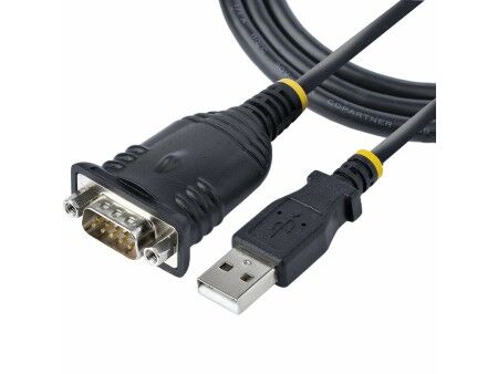 Kabel USB na port seryjny Startech 1P3FP-USB-SERIAL Czarny