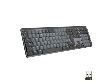Klawiatura Bezprzewodowa Logitech 920-010757 Czarny Angielski EEUU Szary QWERTY