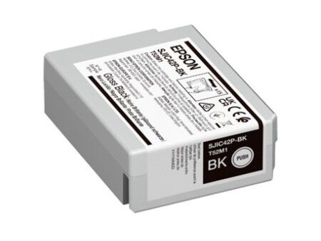 Oryginalny Wkład Atramentowy Epson SJIC42P-BK Czarny
