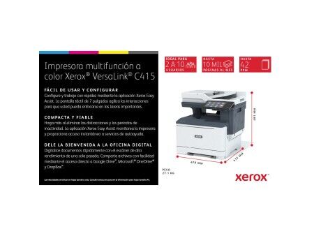 Drukarka laserowa Xerox C415V_DN