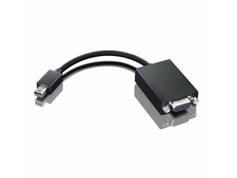 Adapter DisplayPort Mini do VGA Lenovo 0A36536 Czarny