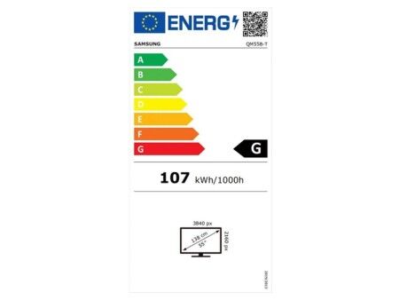 Monitor Videowall Samsung QMB-T 4K Ultra HD 55"
