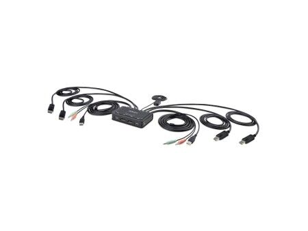 Przełącznik KVM Startech C2-DD46-UA2-CBL-KVM 1,5 m