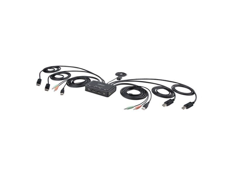 Przełącznik KVM Startech C2-DD46-UA2-CBL-KVM 1,5 m