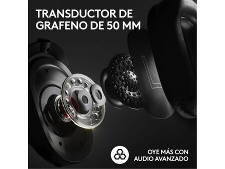 Słuchawki Logitech PRO X 2 Czarny/Biały