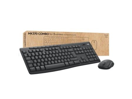Klawiatura i Myszka Logitech MK370 Grafit Niemiecki QWERTZ