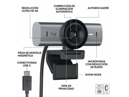 Kamera Internetowa Logitech 960-001559 4K Ultra HD