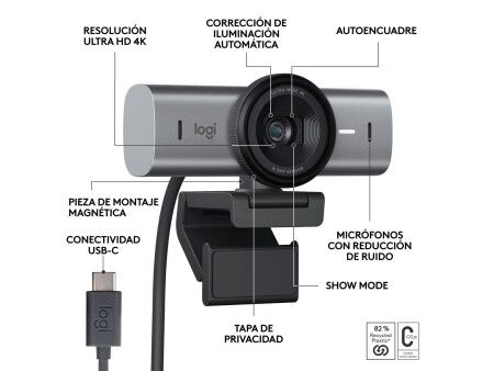 Kamera Internetowa Logitech 960-001559 4K Ultra HD