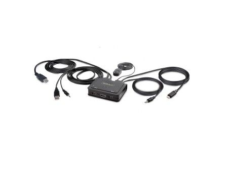 Przełącznik KVM Startech C2-H46-UAC-CBL-KVM 1,8 m