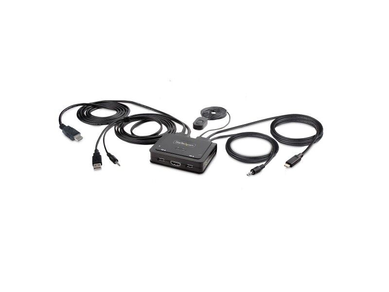 Przełącznik KVM Startech C2-H46-UAC-CBL-KVM 1,8 m