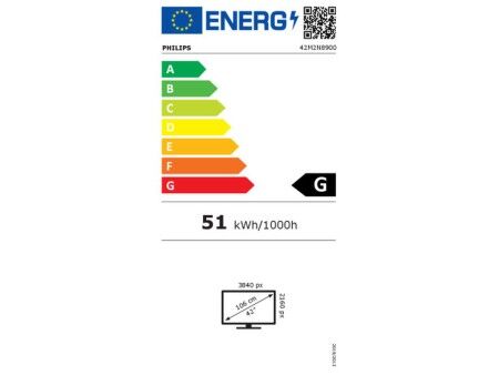 Monitor Philips Evnia 42M2N8900 42" 4K Ultra HD 50-60 Hz