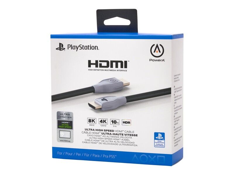 Kabel HDMI Powera 1520481-01 Czarny/Szary 3 m