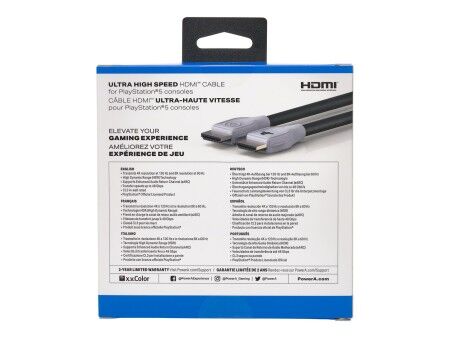 Kabel HDMI Powera 1520481-01 Czarny/Szary 3 m