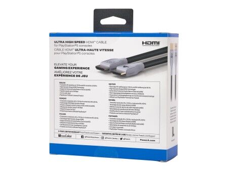 Kabel HDMI Powera 1520481-01 Czarny/Szary 3 m