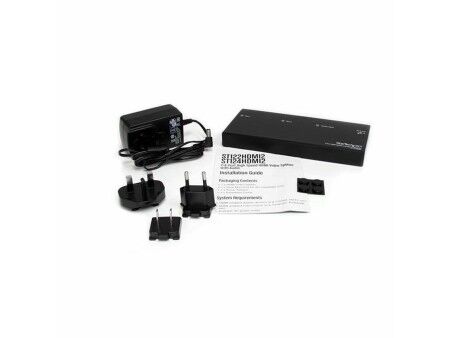 Przełącznik HDMI Startech ST122HDMI2 Czarny