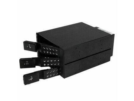 Rack Startech HSB3SATSASBA Czarny 3,5" Przenośny