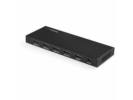Zwrotnica elektryczna (spliter) HDMI Startech ST124HD202 Czarny