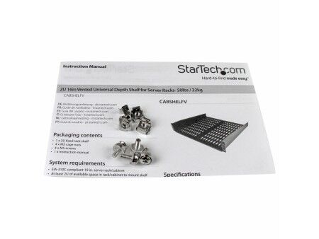 Półka Stała do Szafki Rack Startech CABSHELFV           