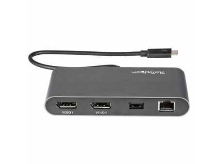 Stacja Dokowania Startech TB3DKM2DPL 4K Ultra HD Szary