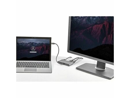Stacja Dokowania Startech TB3DKM2DPL 4K Ultra HD Szary