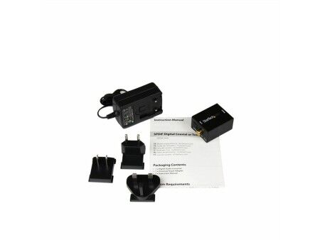 Konwerter/Adapter Startech UNIRAILS2U Audio Czarny