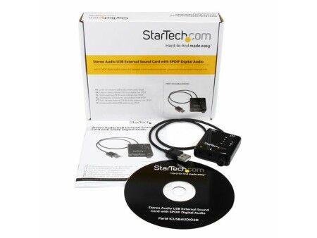 Karta Dźwiękowa Startech ICUSBAUDIO2D