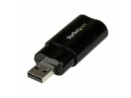 Karta Dźwiękowa Zewnętrzna USB Startech ICUSBAUDIOB Czarny
