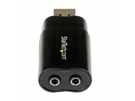 Karta Dźwiękowa Zewnętrzna USB Startech ICUSBAUDIOB Czarny