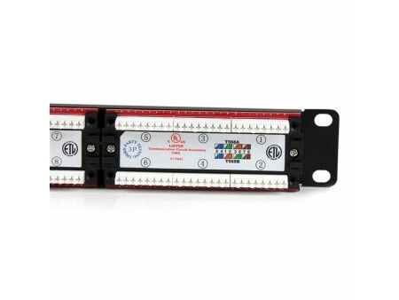 PatchPanel 24 Portów UTP Kategoria 6 Startech C6PANEL24