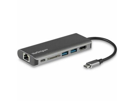 HUB USB Startech DKT30CSDHPD Szary 60 W