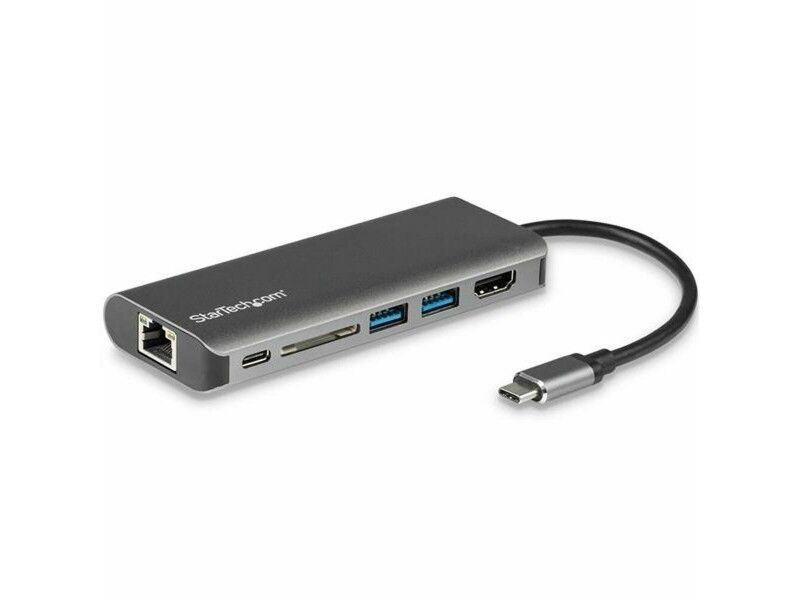 HUB USB Startech DKT30CSDHPD Szary 60 W