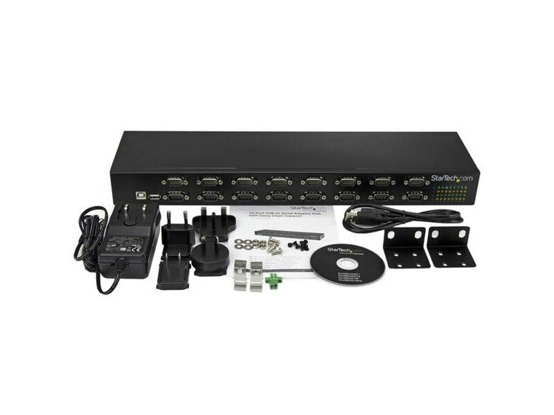 HUB USB Startech ICUSB23216FD Czarny USB-RS232