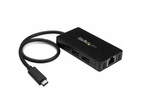 HUB USB Startech HB30C3A1GE Czarny 2100 W