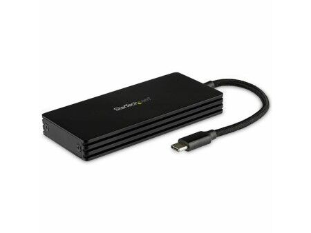 Obudowa zewnętrzna Startech SM21BMU31CI3 Czarny M.2 USB-C USB 3.2