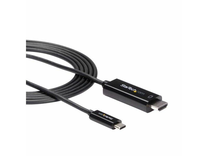 Adapter USB C na HDMI Startech CDP2HD2MBNL          Czarny (2 m)
