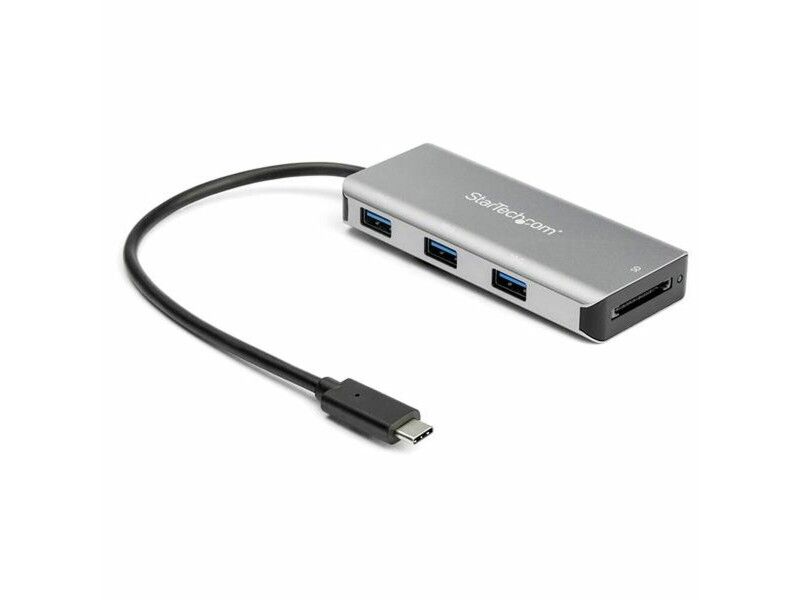 3 portowy HUB USB Startech HB31C3ASDMB          Srebro
