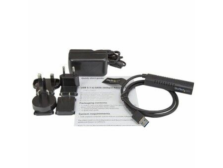 Zestaw adapterów Startech USB312SAT3           Czarny
