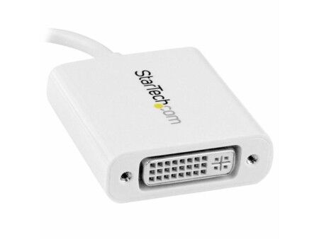 Adapter USB C na DVI Startech CDP2DVIW             Biały