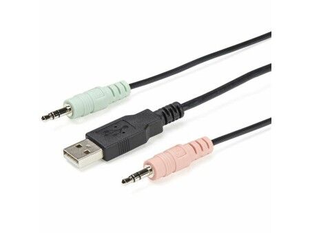 Przełącznik KVM Startech SV211DPUA4K 4K Ultra HD USB Displayport 1,2 m