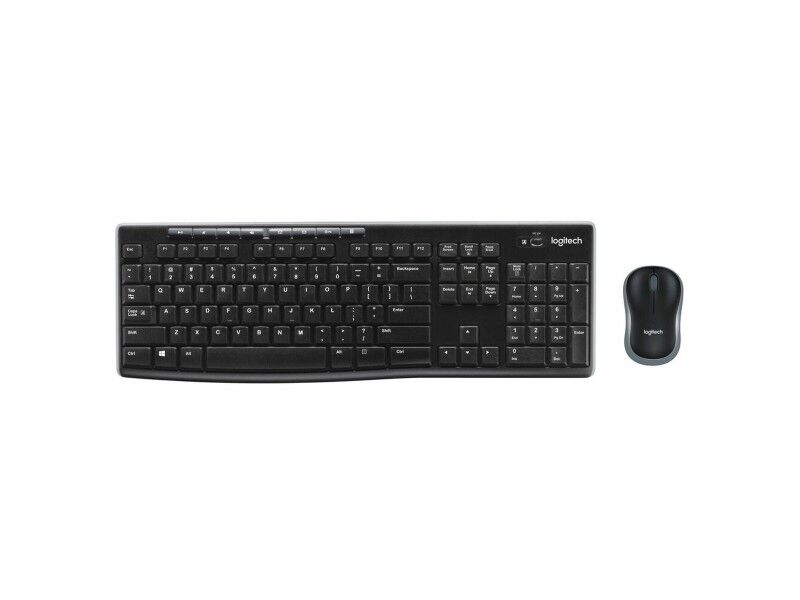 Klawiatura Bezprzewodowa i Myszka Logitech MK270 QWERTY Angielski