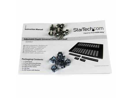 Półka Stała do Szafki Rack Startech ADJSHELF